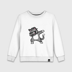 Детский свитшот Коти в очках