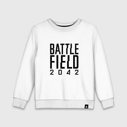 Детский свитшот BATTLEFIELD 2042 LOGO БАТЛФИЛД 2042 ЛОГО