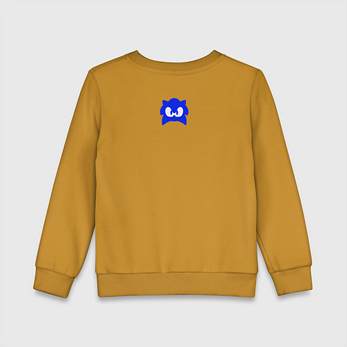 Детский свитшот Sonic Adventure Sonic / Горчичный – фото 2