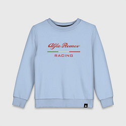 Детский свитшот Alfa Romeo racing - logo