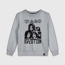 Детский свитшот Led Zeppelin Black