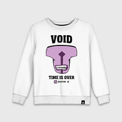 Детский свитшот Void: Time is over