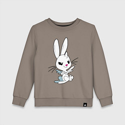 Свитшот хлопковый детский Angel Bunny - my little pony - cartoon, цвет: утренний латте