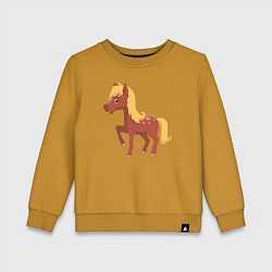 Детский свитшот Кoнь