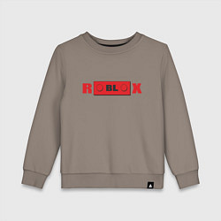 Детский свитшот Roblox деталь