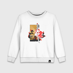 Детский свитшот Nine tailed fox, misaki kitsune