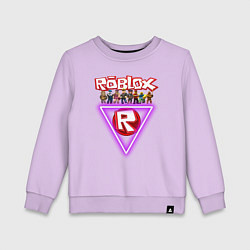 Свитшот хлопковый детский Roblox, роблокс, цвет: лаванда