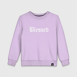 Детский свитшот Blessed