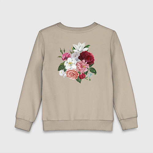 Детский свитшот Самой прекрасной / Миндальный – фото 2