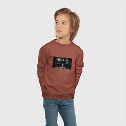 Свитшот хлопковый детский Depeche Mode - Ultra, цвет: кирпичный — фото 2