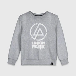 Свитшот хлопковый детский Linkin Park - white, цвет: меланж
