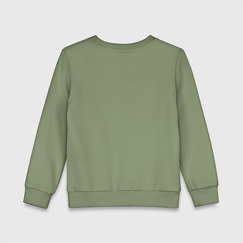 Детский свитшот Кот - космонавт - nasa / Авокадо – фото 2