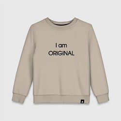 Детский свитшот I am original