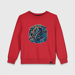 Детский свитшот Dragon - irezumi art