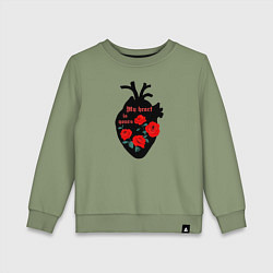 Детский свитшот My heart is yours