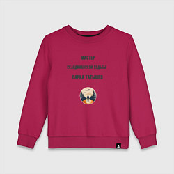 Детский свитшот Мастер скандинавской ходьбы