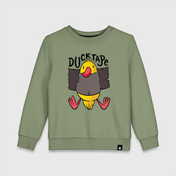 Детский свитшот Duck tape