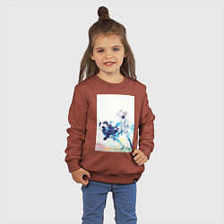 Свитшот хлопковый детский Ванитас Ной Архивист, цвет: кирпичный — фото 2