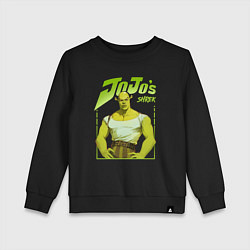 Свитшот хлопковый детский JoJo - Shrek, цвет: черный