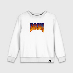Детский свитшот Doom logotype