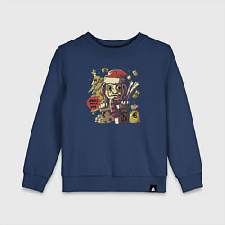 Детский свитшот Money heist christmas