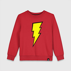 Детский свитшот Shazam and Black Adam logo