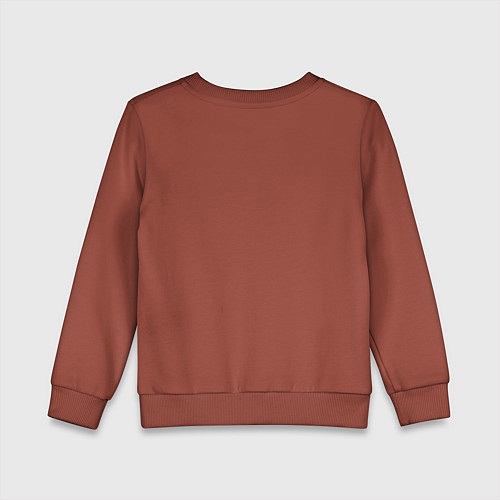 Детский свитшот Год успешного Сумоиста / Кирпичный – фото 2