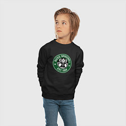 Свитшот хлопковый детский Bucks basketball, цвет: черный — фото 2
