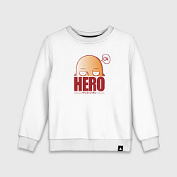 Детский свитшот Ванпанч герой hero