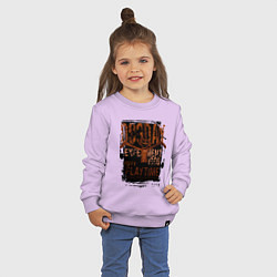 Свитшот хлопковый детский Пеклопёс DogDay, цвет: лаванда — фото 2