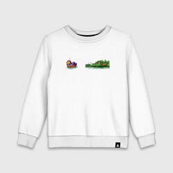 Детский свитшот Duck and Dragon