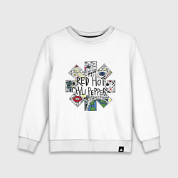 Детский свитшот RHCP - logo with songs