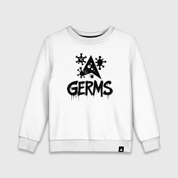 Детский свитшот Бактерии под треугольником