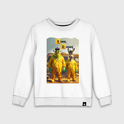 Детский свитшот Shrek and Donkey - Breaking bad