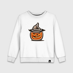 Детский свитшот Тыква в шляпке