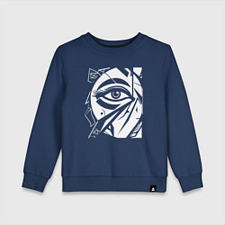 Детский свитшот Глаз лабиринт