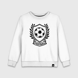 Детский свитшот Щит футбола