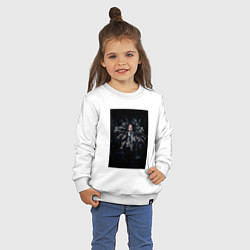 Свитшот хлопковый детский John Wick guns, цвет: белый — фото 2