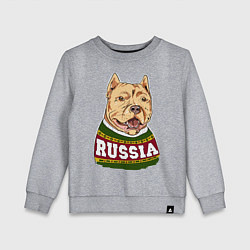 Детский свитшот Made in Russia: собака