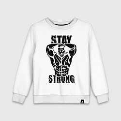 Детский свитшот Stay strong