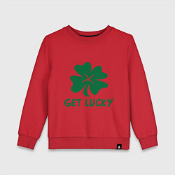 Детский свитшот Get lucky