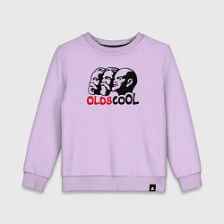 Свитшот хлопковый детский Oldscool USSR, цвет: лаванда