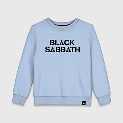 Свитшот хлопковый детский Black Sabbath, цвет: мягкое небо