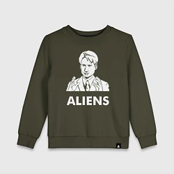 Детский свитшот Mulder Aliens