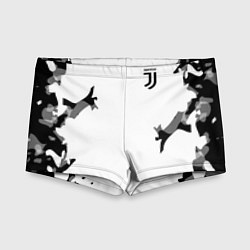 Плавки для мальчика FC Juventus: White Original, цвет: 3D-принт