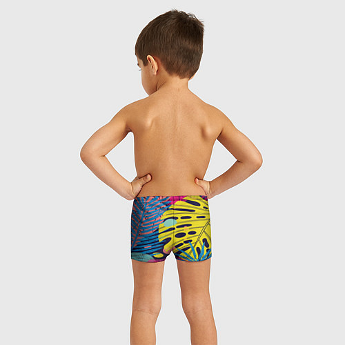 Детские плавки Тропическая мода / 3D-принт – фото 4