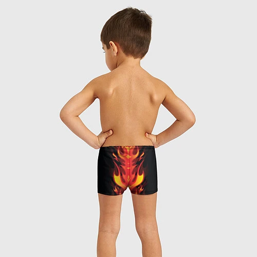 Детские плавки PUBG: Hell Flame / 3D-принт – фото 4