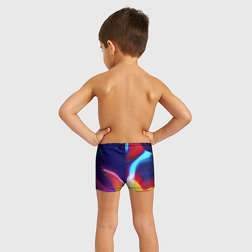 Детские плавки Phonk Neon / 3D-принт – фото 4