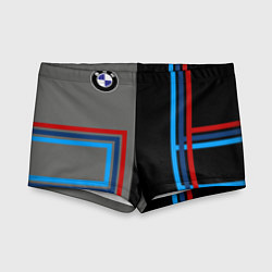Плавки для мальчика Автомобиль BMW БМВ, цвет: 3D-принт