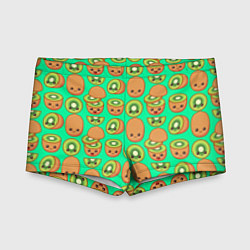 Плавки для мальчика POSITIVE KIWI FRUIT, цвет: 3D-принт